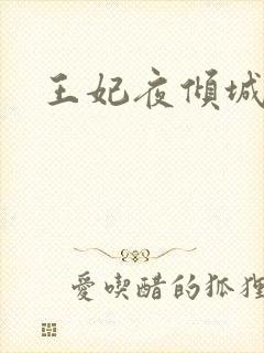 王妃夜倾城