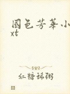 国色芳华小说txt