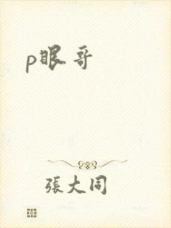 p眼哥