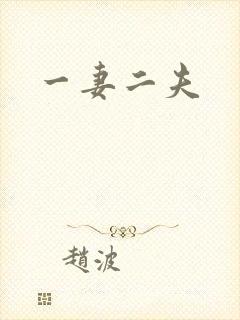 一妻二夫