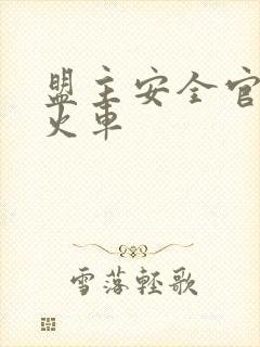 盟主安全官被开火车