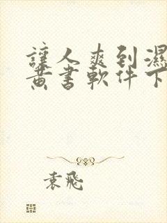 让人爽到湿的小黄书软件下载