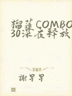 榴莲COMBO30深夜释放自己
