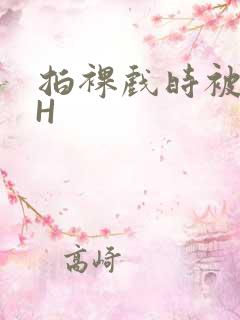 拍裸戏时被C了H