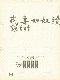 我妻如奴续写小说txt