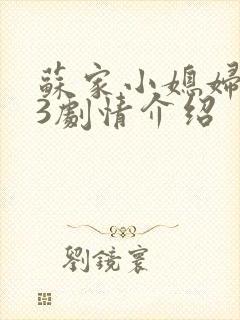 苏家小媳妇1v3剧情介绍