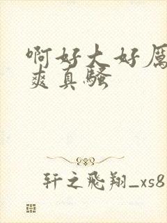 啊好大好厉害好爽真骚