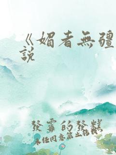 《媚者无疆》小说