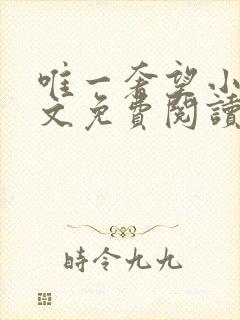 唯一奢望小说全文免费阅读