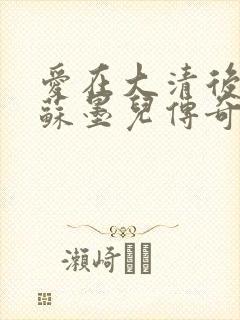 爱在大清后宫.苏墨儿传奇