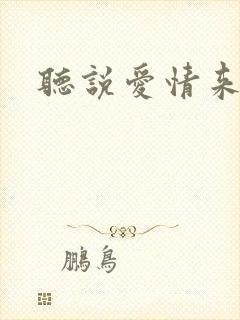 听说爱情来临过