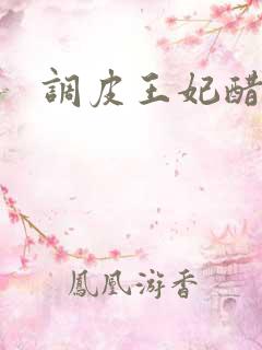 调皮王妃醋王爷