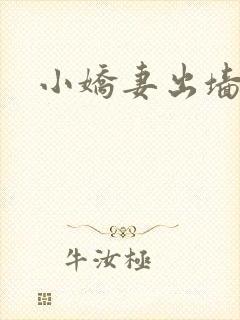 小娇妻出墙记