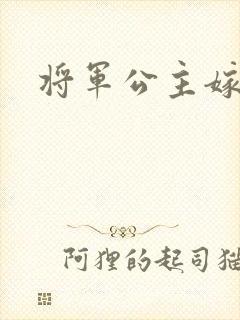 将军公主嫁到