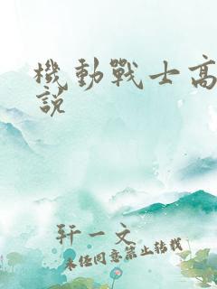 机动战士高达小说