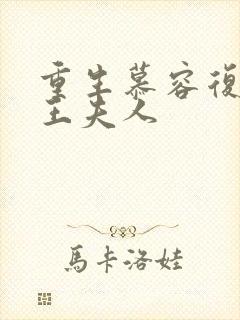 重生慕容复之弄王夫人