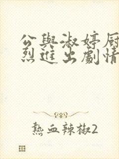 公与淑婷厨房猛烈进出剧情介绍