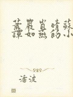 萧严肖晴苏雨溪谭如燕的小说在线阅读