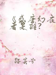 《盛唐幻夜》作者是谁?