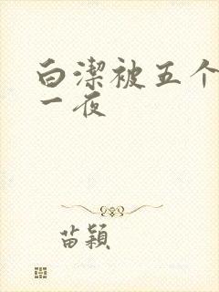 白洁被五个人玩一夜