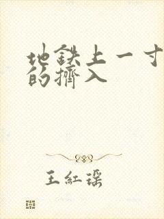 地铁上一寸一寸的挤入