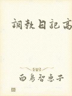 调教日记高h