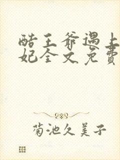 酷王爷遇上穿越妃全文免费阅读