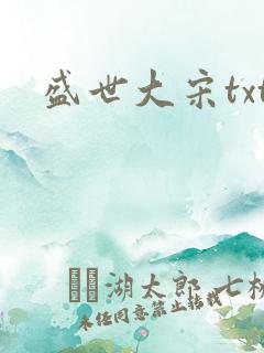 盛世大宋txt