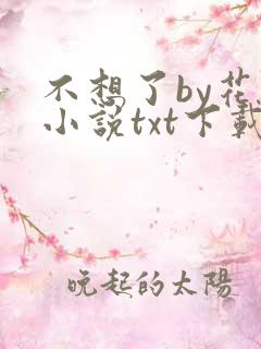 不想了by花卷小说txt下载
