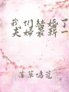 我们结婚了初恋夫妇最新一期