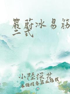 严蔚冰易筋经十二式