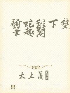 骑蛇难下双金银笔趣阁