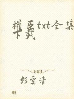 权臣txt全集下载