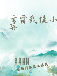 玄霜武侠小说全集