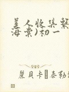 美人收集系统(海棠)初一