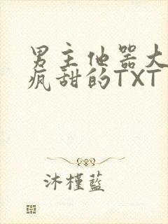 男主他器大活好疯甜的TXT