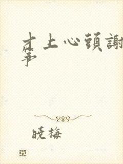 才上心头谢柳陆筝