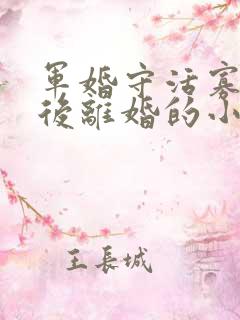 军婚守活寡重生后离婚的小说