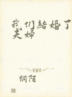 我们结婚了初恋夫妇