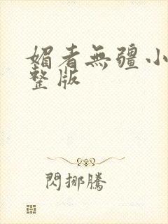 媚者无疆小说完整版