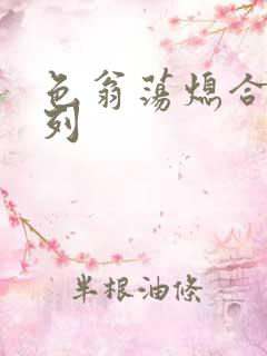 色翁荡熄合集系列