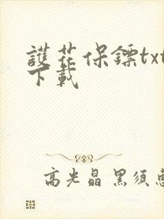 护花保镖txt下载