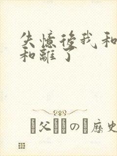 失忆后我和王爷和离了