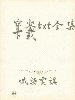 宝鉴txt全集下载
