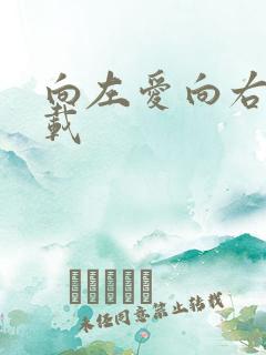 向左爱向右爱下载
