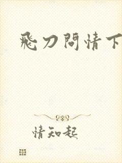 飞刀问情下载