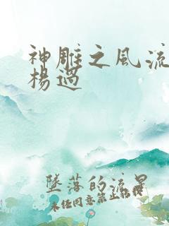 神雕之风流浪子杨过