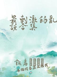 最刺激的乱惀小说合集