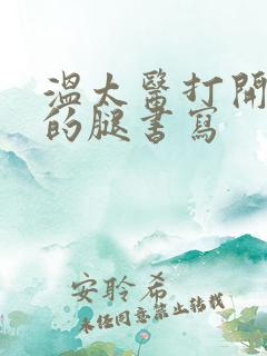 温太医打开眉庄的腿书写