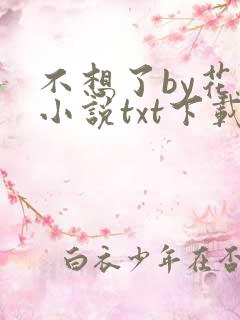 不想了by花卷小说txt下载